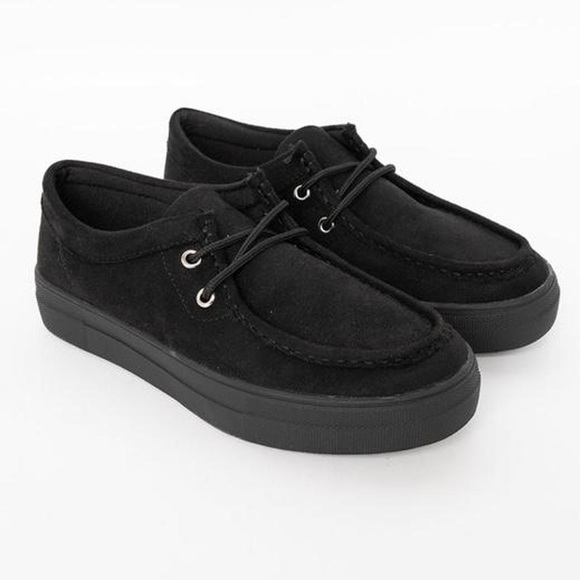 Faux Suede Creepers - Picture 1 of 7